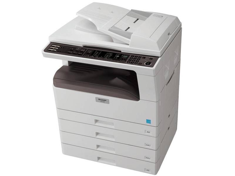 Máy Photocopy sharp xuất hiện vệt đen đậm dọc trang giấy 