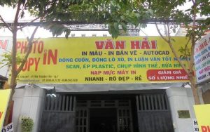 Biển hiệu cũng là một khoảng phí cần đầu tư