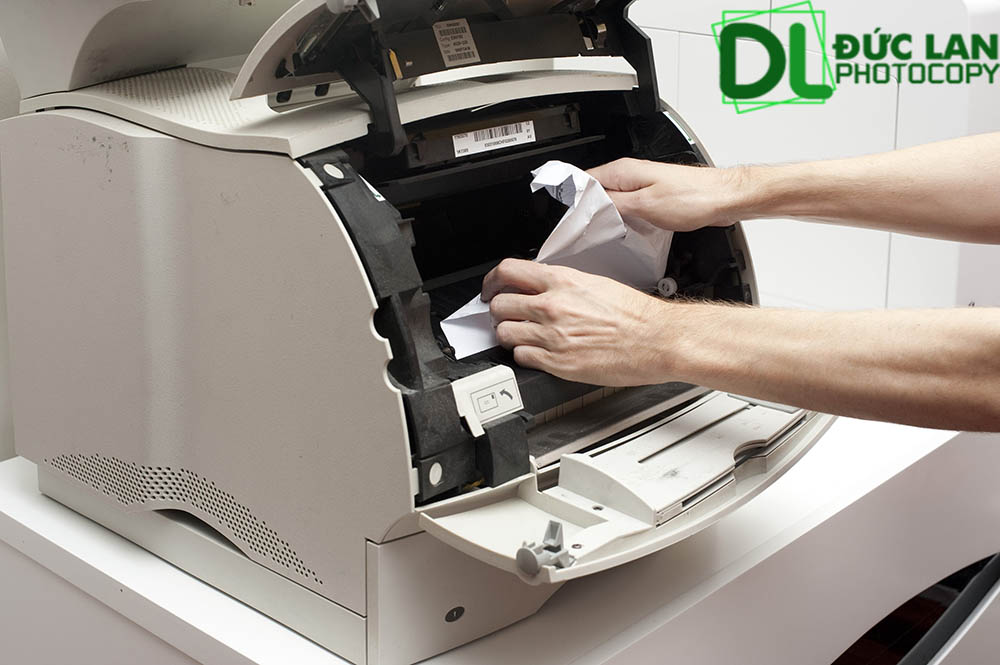 Máy photocopy Ricoh bị kẹt giấy