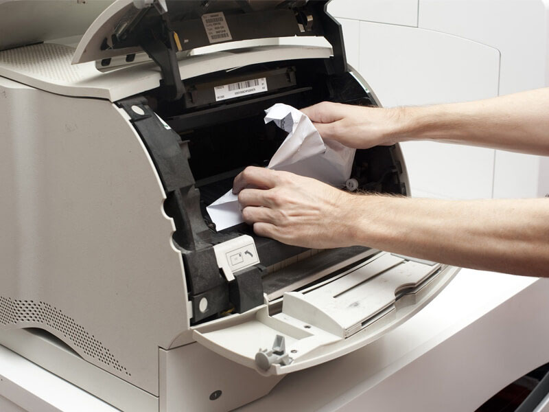 Nguyên nhân gây lỗi kẹt giấy trên máy photocopy