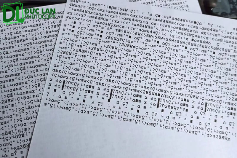 Khắc phục các lỗi về chất lượng bản in (bản in mờ, sọc đen, lem mực)