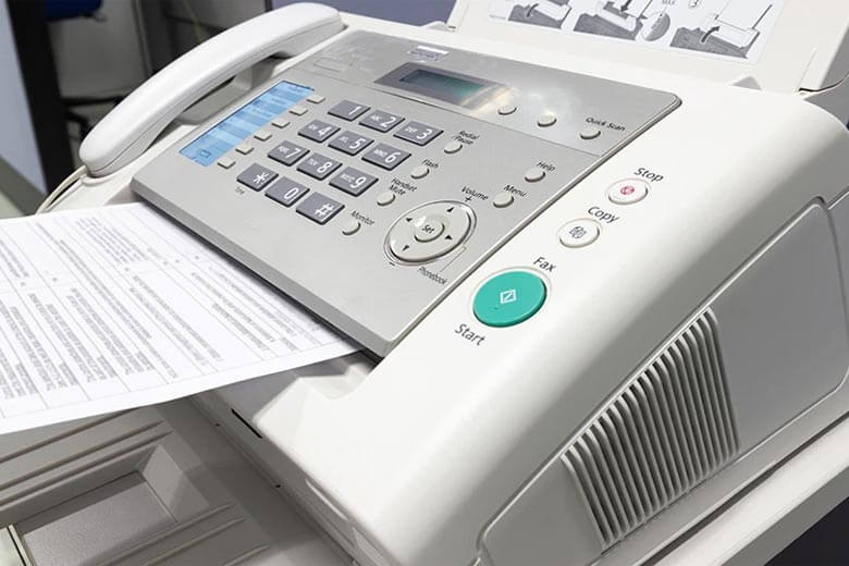 Đọc báo cáo gửi fax (TX Report) được in ra