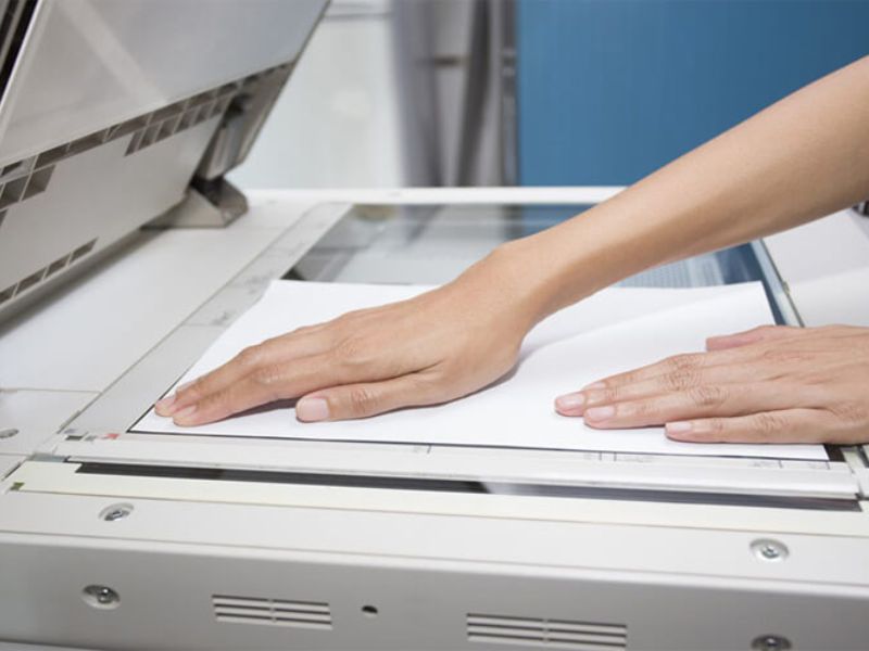 Cách xử lý khi máy photocopy in ra bị mờ