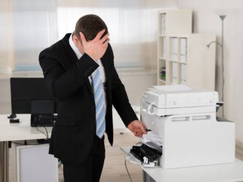 Các câu hỏi thường gặp về lỗi máy photocopy lem mực