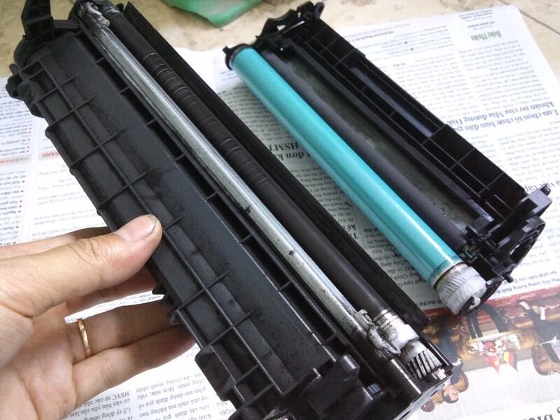 Nguyên nhân máy photocopy Ricoh báo tràn mực thải