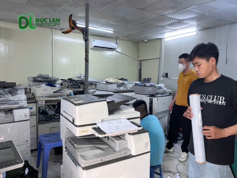 Quy trình thuê máy photocopy cho nhà xưởng, khu công nghiệp tại Đức Lan