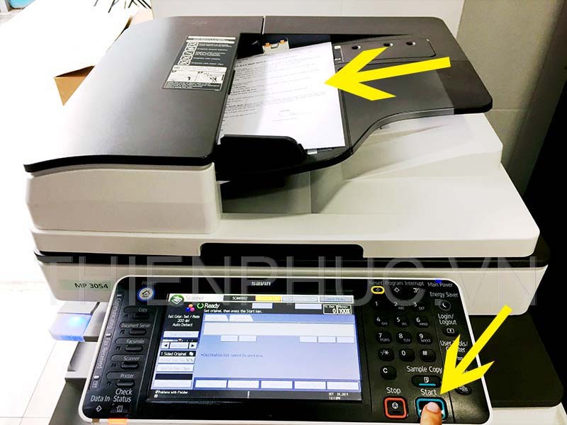 Vì sao máy photocopy không scan được?